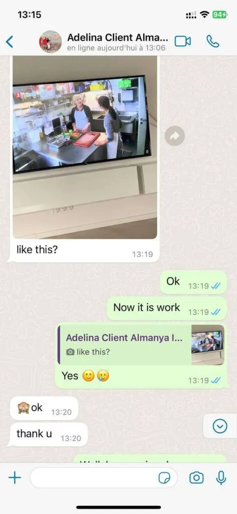 Vipsatv technical assistance chat proof