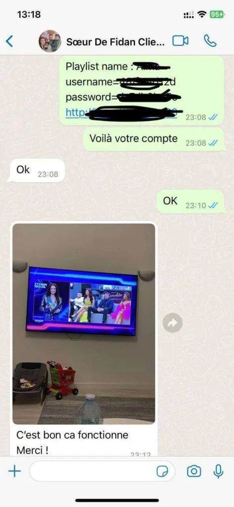 Vipsatv subscription activation WhatsApp proof